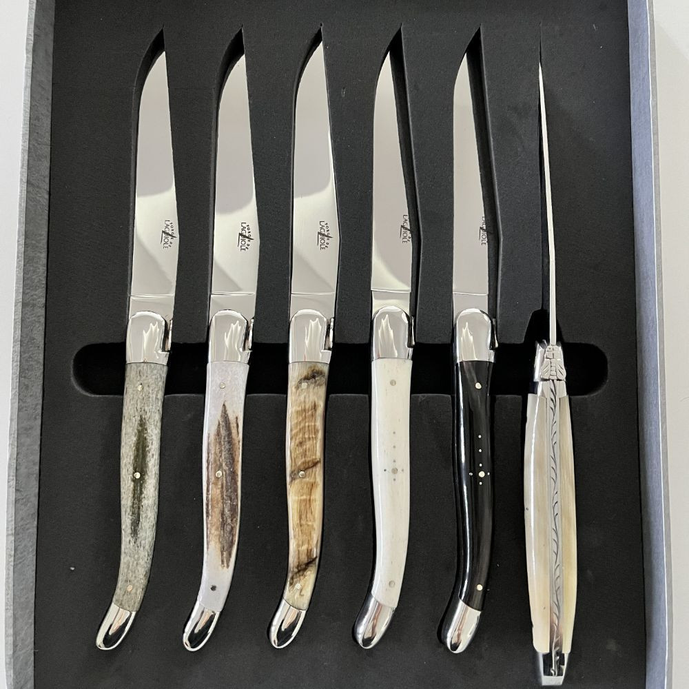 6 delni set specialnih nožev Forge de Laguiole Animalia