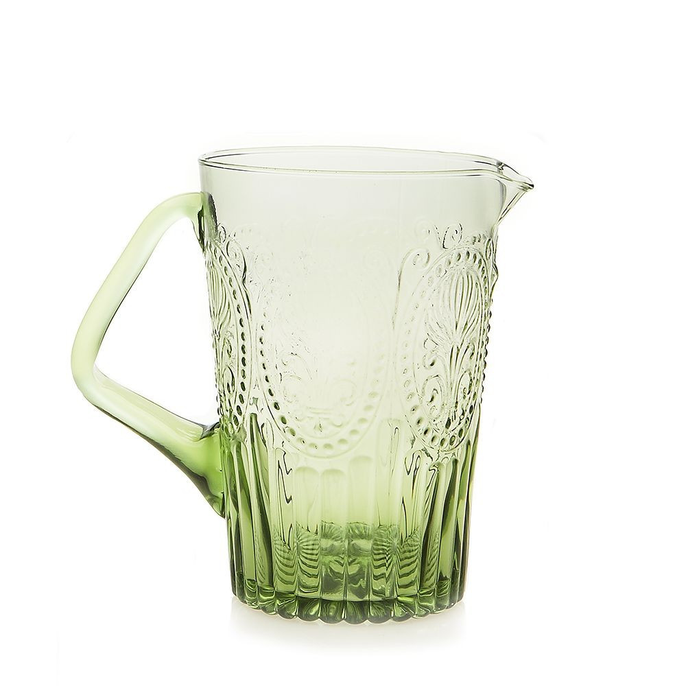 Barvni kozarec goblet Fleur de Lys 200ml zelena