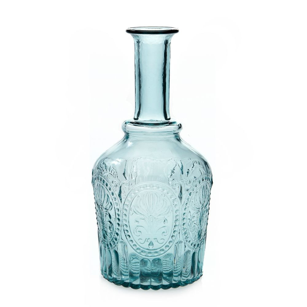 Barvni kozarec za vodo Fleur de Lys 300 ml modra