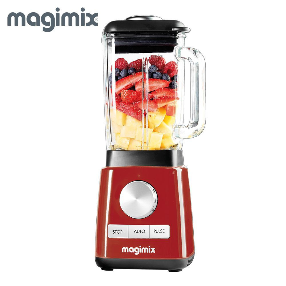 Power blender rdeč + DARILO Mini sekljalnik