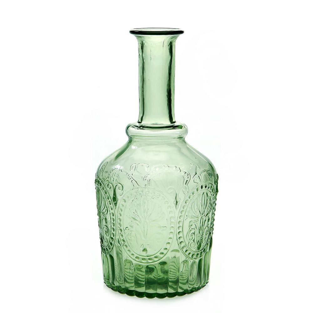 Barvni kozarec goblet Fleur de Lys 200ml zelena