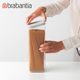 Doza za shranjevanje Tasty 2,5l svetlo siva