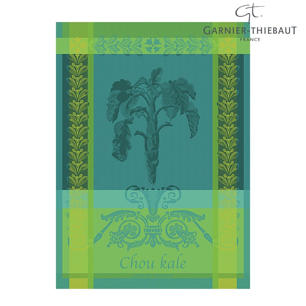 Kuhinjska krpa Chou kale bleu 56x77cm