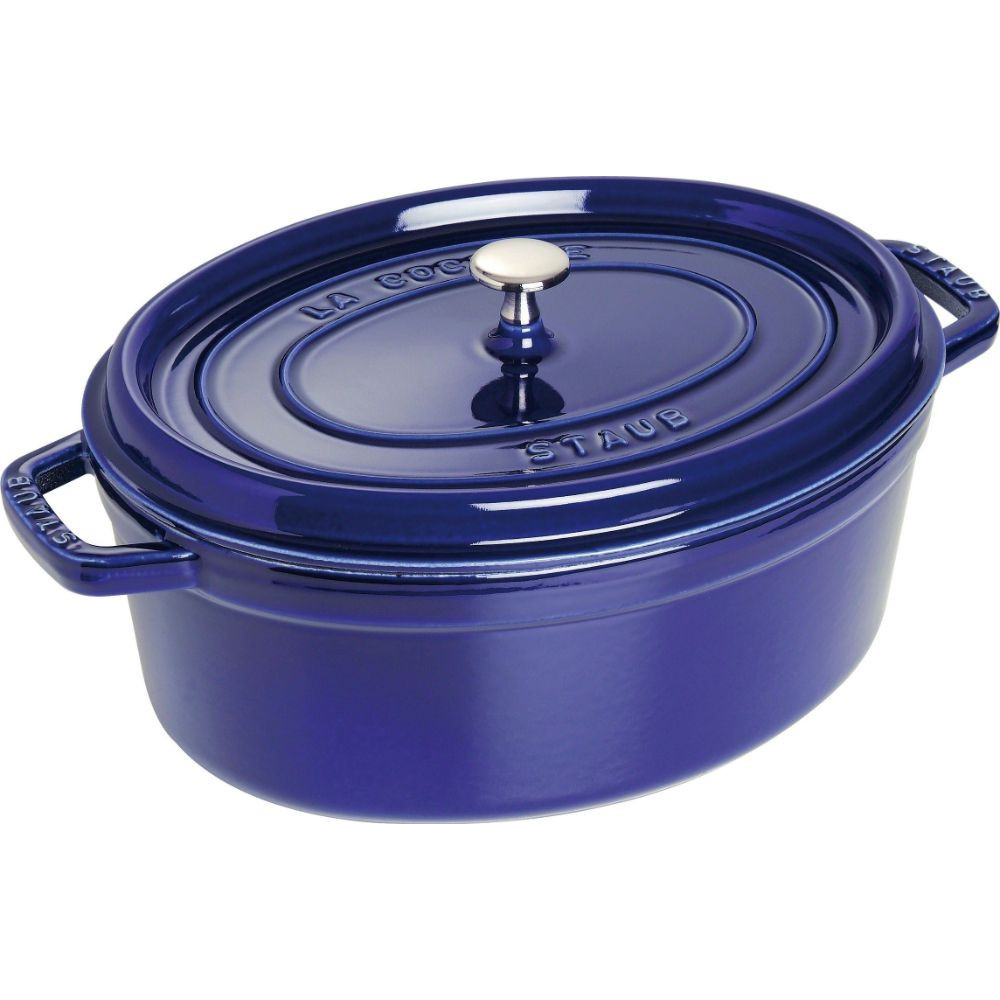 Litoželezna posoda La Cocotte Dark Blue 29 cm