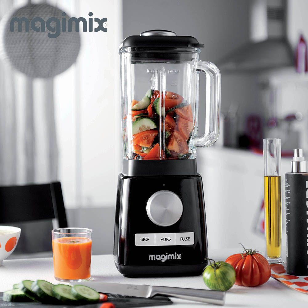 Power blender črna + DARILO Mini sekljalnik