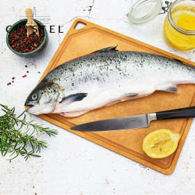 Cristel deska ze rezanje iz lesnih vlaken z utorom 27,5 x 37cm